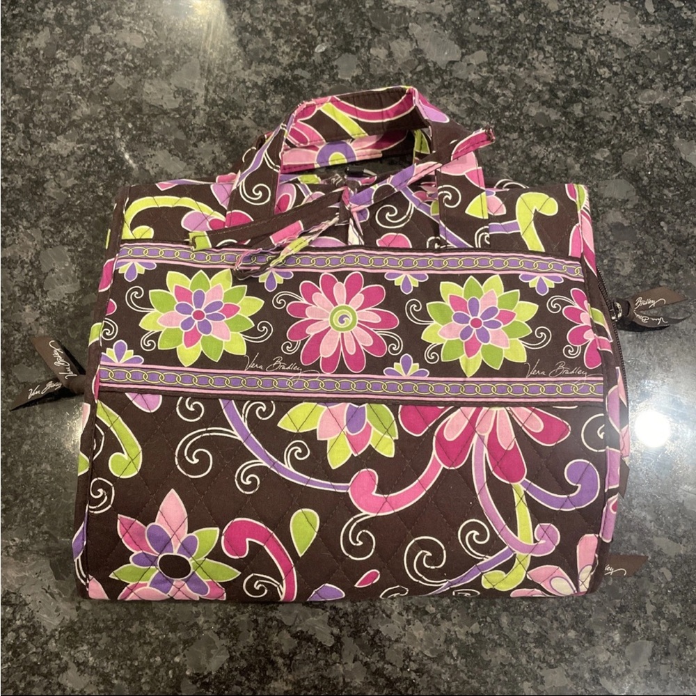 Vera Bradley Floral Patterned Women's Toiletry Bag